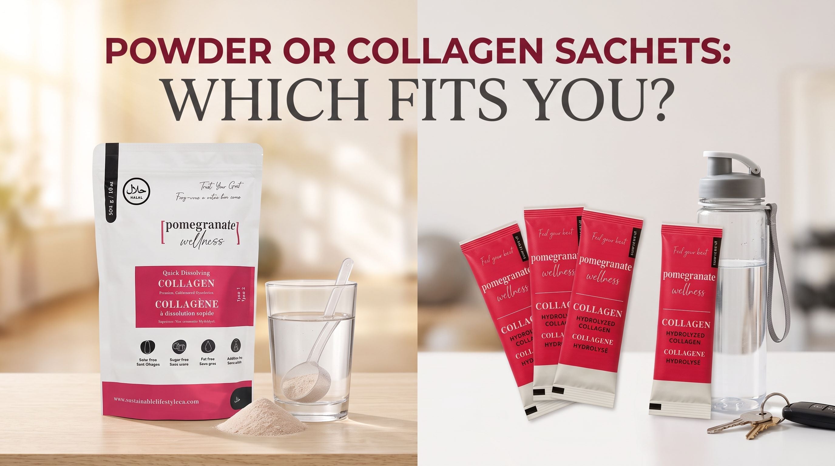 Powder or Collagen Sachets: Which Fits You?